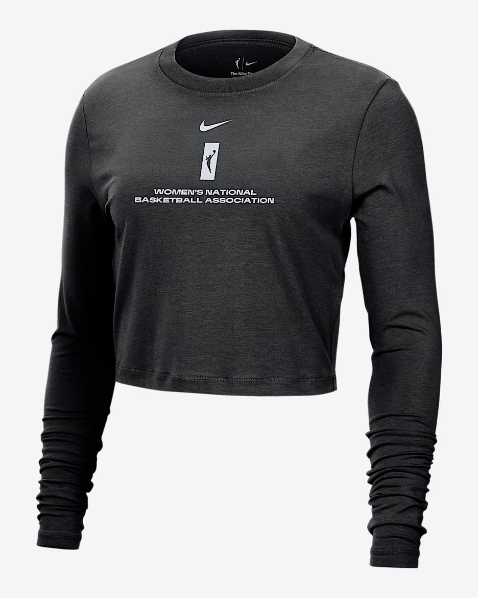 Team 13 Women's Nike WNBA Cropped Long-Sleeve T-Shirt. Nike.com